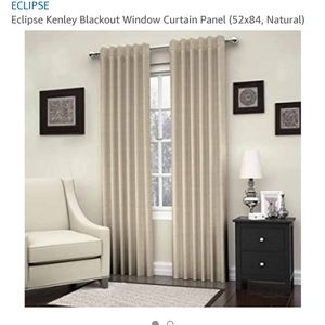 Eclipse Curtains Kenley Natural